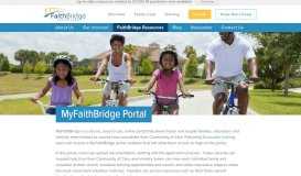 
							         MyFaithBridge Portal - FaithBridge Foster Care								  
							    