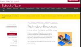 
							         My.Fordham | Technology Resources | Fordham - Fordham University								  
							    