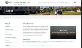 
							         MyGateway Students | Gateway Seminary								  
							    