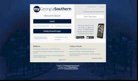 
							         MyGeorgiaSouthern - Georgia Southern University								  
							    