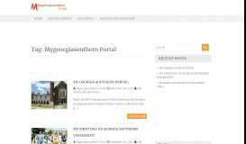 
							         Mygeorgiasouthern Portal – Mygeorgiasouthern Portal								  
							    