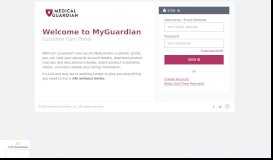 
							         MyGuardian customer portal - Medical Guardian								  
							    