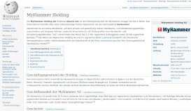 
							         MyHammer Holding – Wikipedia								  
							    