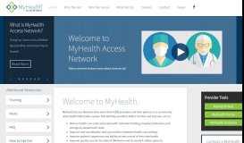 
							         MyHealth Access Network								  
							    