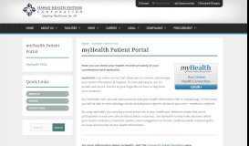 
							         myHealth Patient Portal – Hawaii Health Systems Corporation								  
							    