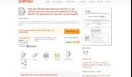 
							         MyHealth Patient Portal is an online secure service provided by Terry ...								  
							    