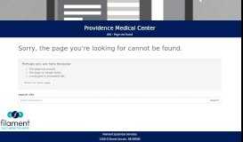 
							         MyHealth Portal - Providence Medical Center								  
							    
