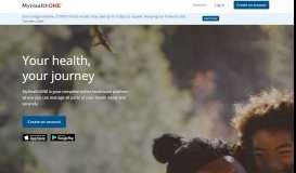 
							         MyHealthONE Patient Portal | Access your medical records								  
							    