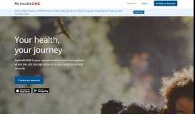 
							         MyHealthONE Patient Portal - Research Medical Center								  
							    
