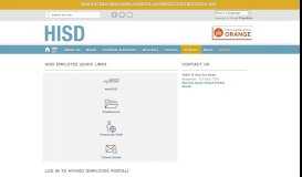 
							         myHISD / Homepage - Houston ISD								  
							    
