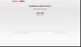 
							         MyHome Web Portal								  
							    