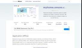 
							         Myhome.omaxe.com website. Omaxe Customer Portal.								  
							    
