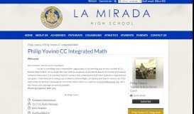 
							         my.hrw.com Online Homework Tutorial – Philip Yovino – La Mirada ...								  
							    