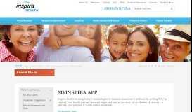 
							         MyInspira App - Inspira Health Network								  
							    
