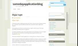 
							         MyJar login | samedayapplicationblog								  
							    