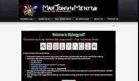 
							         myjongg.net - MahJonggMentor								  
							    