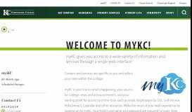 
							         myKC | Kishwaukee College								  
							    
