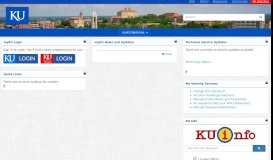 
							         myKU Welcome | myKU Portal								  
							    