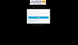 
							         MyLaurier account - Students - Wilfrid Laurier University								  
							    