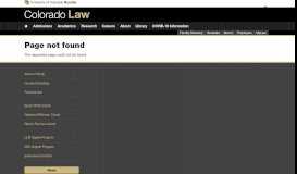 
							         MyLaw | Colorado Law | University of Colorado Boulder								  
							    