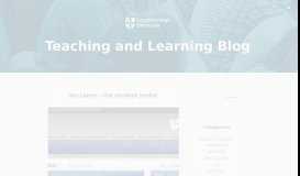 
							         my.Lboro – the student portal | Teaching and Learning Blog								  
							    