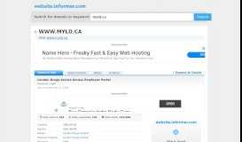 
							         myld.ca at WI. London Drugs Secure Access Employee Portal								  
							    