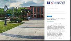 
							         myLIT - Lamar Institute of Technology								  
							    