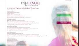 
							         myLoyola - Login Page - Loyola Medicine								  
							    