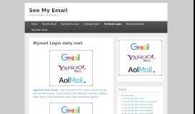 
							         Mymail Login daily mail – See My Email								  
							    
