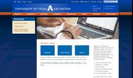 
							         MyMav – The University of Texas at Arlington - UTA								  
							    