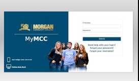 
							         MyMCC - CCCS Login								  
							    