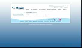 
							         myMDwise Provider Portal: Eligibility Update - MDwise Inc.								  
							    