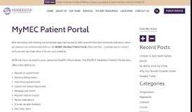
							         MyMEC Patient Portal | Minnesota Eye Consultants								  
							    