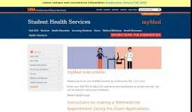 
							         MyMed | Student Health Services | UTSA | The University of Texas at ...								  
							    
