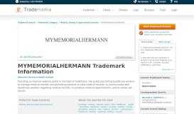 
							         MYMEMORIALHERMANN Trademark of Memorial Hermann Health ...								  
							    