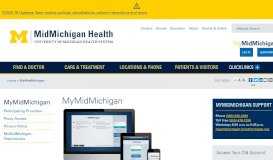 
							         MyMidMichigan Manage Your Health Information Online ...								  
							    