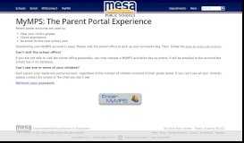 
							         MyMPS: The Parent Portal Experience - Mesa Public Schools								  
							    