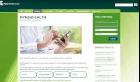
							         MyMSUHealth Patient Portal - MSU HealthTeam - Michigan State ...								  
							    
