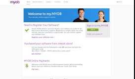 
							         my.MYOB - Welcome to my.MYOB - online support and service								  
							    