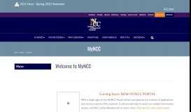 
							         MyNCC 2 - Portal Login Screen - Nassau Community College								  
							    