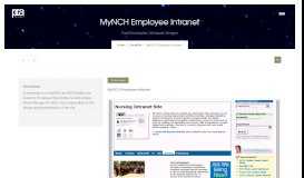
							         MyNCH Employee Intranet - Paul Adrianzen								  
							    