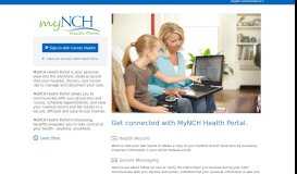 
							         MyNCH Health Portal - IQHealth								  
							    