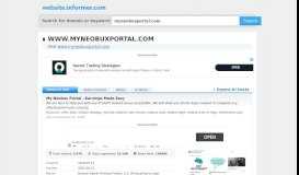 
							         myneobuxportal.com at WI. My Neobux Portal - Earnings Made Easy								  
							    