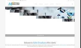 
							         MyNet Broadband Official Website...								  
							    