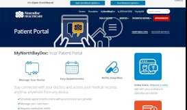 
							         MyNorthBayDoc | Hospital Patient Portal | NorthBay Healthcare								  
							    