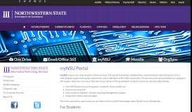 
							         myNSU – Northwestern State University								  
							    