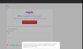 
							         MYOB down? Current outages and problems. | Downdetector								  
							    