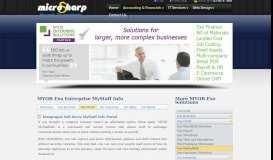 
							         MYOB EXO Enterprise MyStaff Self-serve Portal For Staff - Microsharp								  
							    
