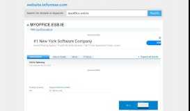 
							         myoffice.esb.ie at WI. Citrix Gateway - Website Informer								  
							    