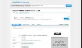 
							         mypeoplepoint.com at Website Informer. UltiPro. Visit ...								  
							    